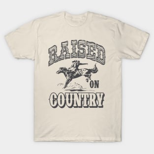 Raised on Country Country Concert T-shirt T-Shirt